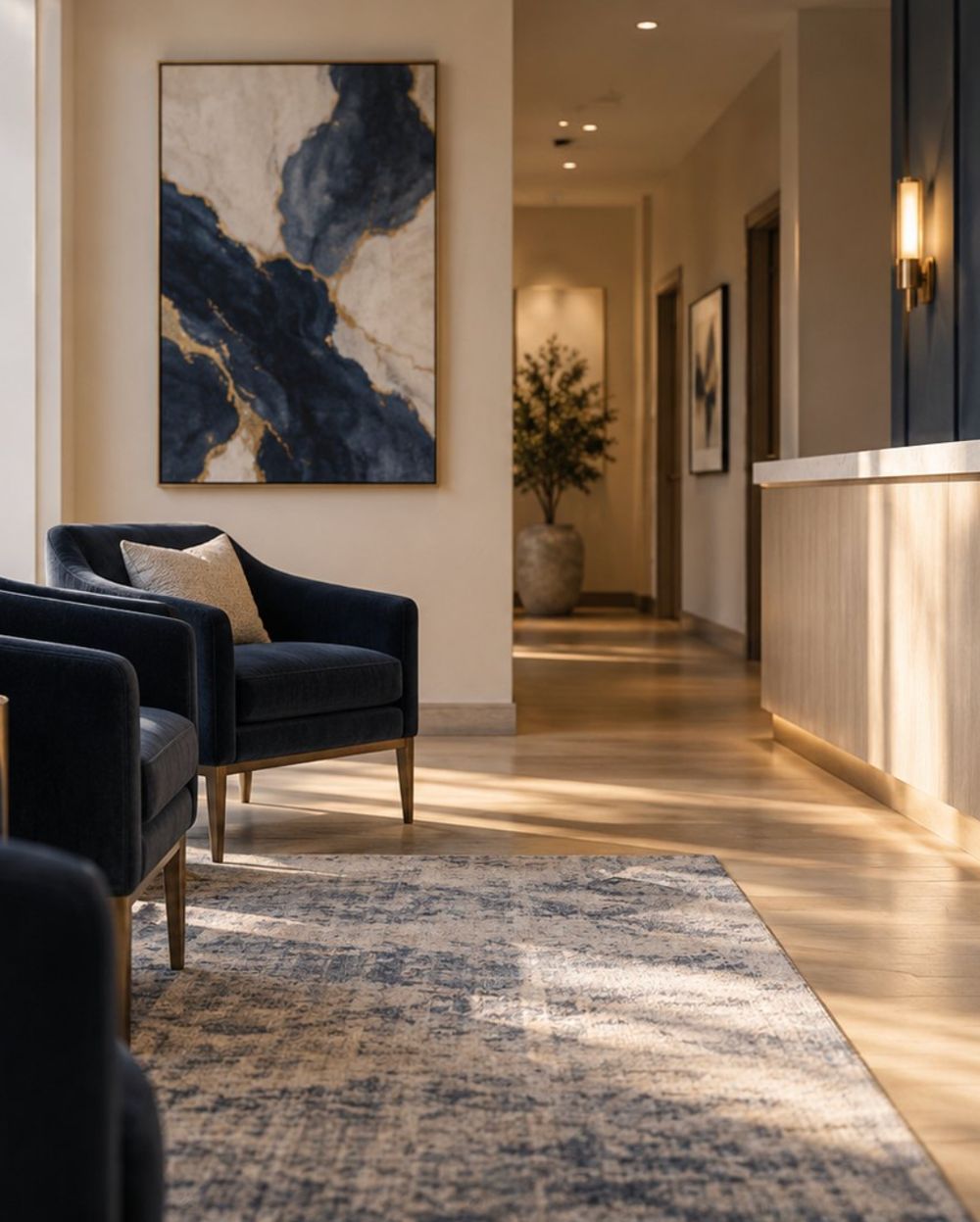 Patient waiting area